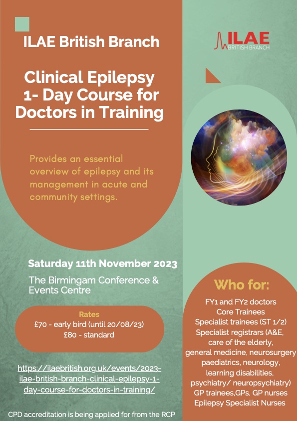 2023 FLYER ILAE Clinical Epilepsy Course